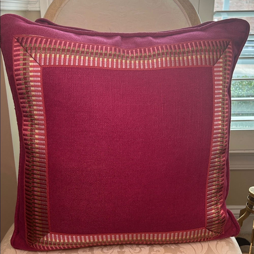 Calico Corners Decorative Pillows (2)